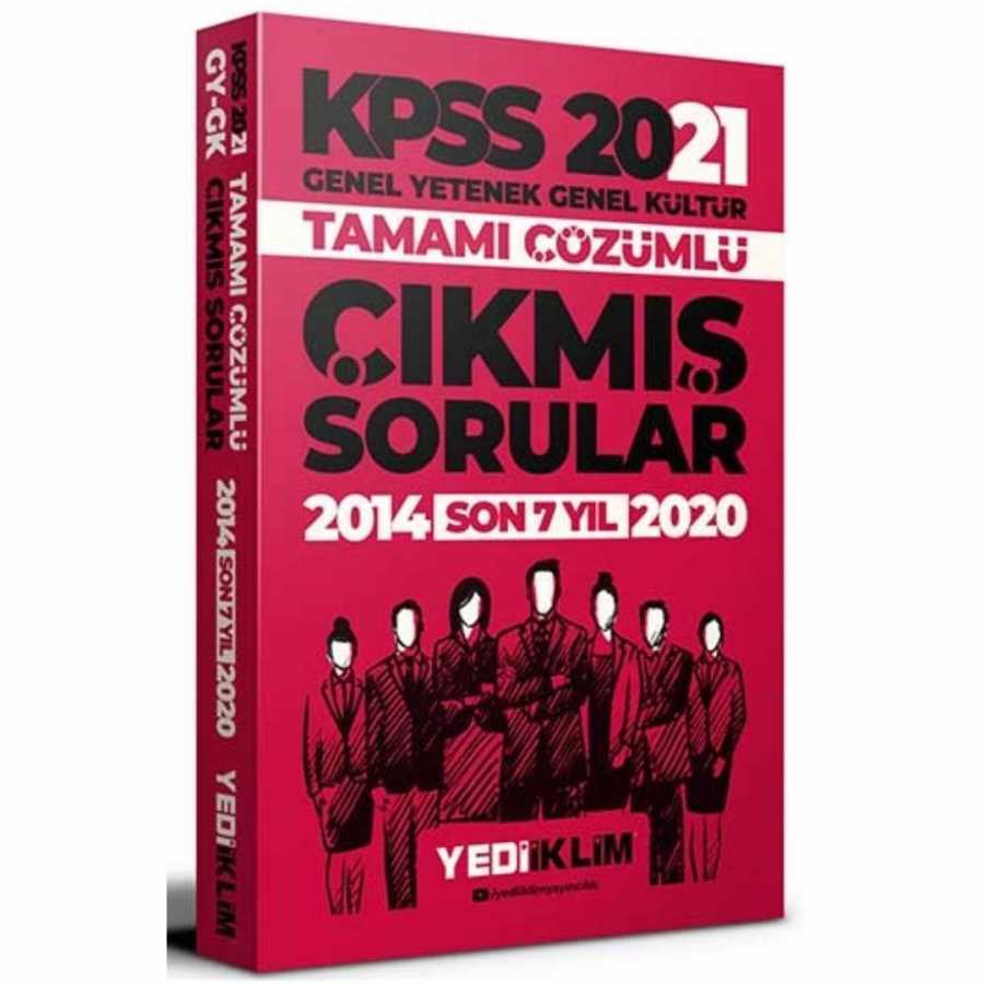 2021 Kpss Gy Gk Tamami Cozumlu Son 7 Yil Cikmis Sorular Yediiklim Yayinlari Bkmkitap