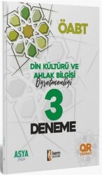 2021 KPSS ÖABT Din Kültürü ve Ahlak Bilgisi Öğretmenliği 3 Deneme QR Çözümlü - İSEM Yayıncılık