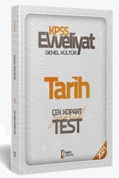 İSEM Yayıncılık 2021 Evveliyat KPSS Tarih Çek Kopart Yaprak Test - İSEM Yayıncılık