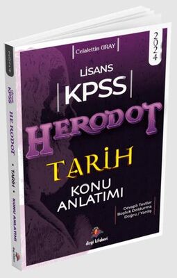 Dizgi Kitap 2021 KPSS Tarih Herodot Konu Anlatımlı - 1