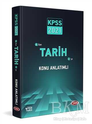 Data Yayınları 2021 KPSS A`dan Z`ye Tarih Konu Anlatımlı - Data Yayınları