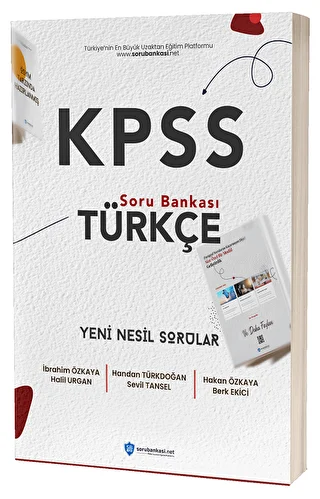 Sorubankası Net Yayınları KPSS Türkçe Soru Bankası
