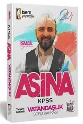 İSEM Yayıncılık 2021 KPSS Vatandaşlık Aşina Tamamı Çözümlü Soru Bankası - 1