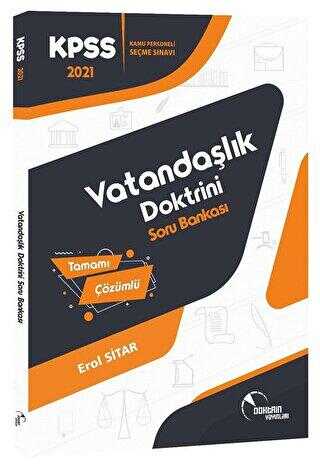 Doktrin Yayınları 2021 KPSS Vatandaşlık Soru Bankası - Doktrin Yayınları