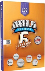 Marka Yayınları 2021 LGS 1. Dönem Markalar Karması 6 Farklı Yayın 6 Farklı Deneme - Marka Yayınları