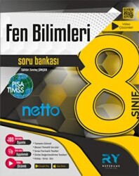 Referans Yayınları Netto LGS 8. Sınıf Fen Bilimleri Soru Bankası 7 Deneme İlaveli - Referans Yayınları