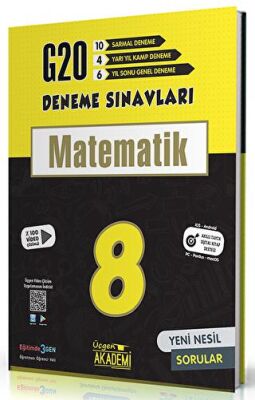 Üçgen Yayıncılık 2021 LGS 8. Sınıf Matematik 20`li Deneme Sınavı - 1