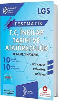 Bilinçsel Yayınları LGS T.C.İnkilap Tarihi ve Atatürkçülük Deneme Sınavları - 1