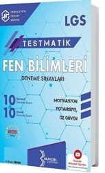 Bilinçsel Yayınları 8. Sınıf LGS Testmatik Fen Bilimleri Deneme Sınavları - Bilinçsel Yayınları