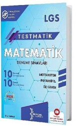 Bilinçsel Yayınları 8. Sınıf LGS Testmatik Matematik Deneme Sınavları - Bilinçsel Yayınları