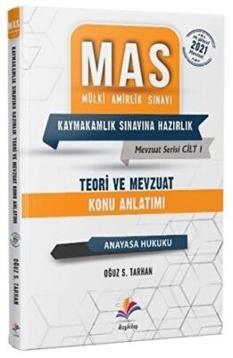 Dizgi Kitap MAS Anayasa Hukuku Teori ve Mevzuat Konu Anlatımı - 1