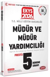 MEB EKYS Müdür ve Müdür Yardımcılığı 5 Deneme Sınavı - Data Yayınları