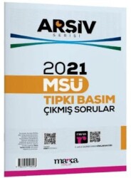 Marka Yayınları 2021 MSÜ Çıkmış Sorular Tamamı Video Çözümlü - Marka Yayınları