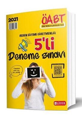 Lider Plus Yayınları 2021 ÖABT Beden Eğitimi Öğretmenliği 5`li Deneme Sınavı - 1