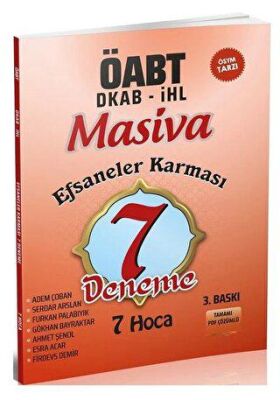 Tahayyül Yayınları Masiva ÖABT Din Kültürü Efsaneler Karması 7 Hoca 7 Deneme - Ahmet Şenol, Serdar Arslan Masiva Yayınları - 1