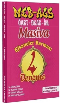 ÖABT MEB-AGS Din Kültürü Öğretmenliği Efsaneler Karması 4 Deneme - 1