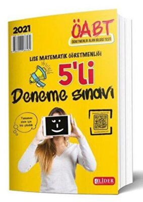 Lider Plus Yayınları 2021 ÖABT Lise Matematik Öğretmenliği 5`li Deneme Sınavı - 1