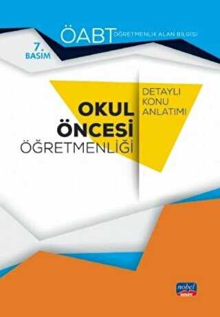 Nobel Sınav Yayınları ÖABT Okul Öncesi Öğretmenliği Konu Anlatımı - Nobel Sınav Yayınları