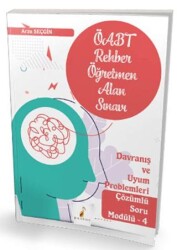 Pelikan Tıp Teknik Yayıncılık KPSS ÖABT Rehber Öğretmenliği Alan Sınavı Davranış ve Uyum Problemleri Çözümlü Soru Modülü 4 - Pelikan Tıp Teknik Yayıncılık