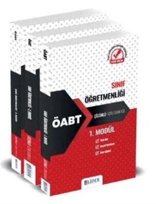 Lider Yayınları 2022 ÖABT Sınıf Öğretmenliği Soru Bankası Modüler Set Çözümlü - 1