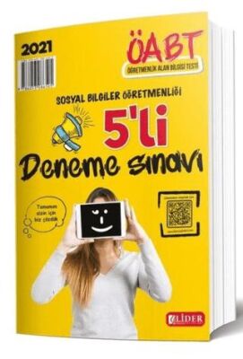 Lider Plus Yayınları 2021 ÖABT Sosyal Bilgiler Öğretmenliği 5`li Deneme Sınavı - 1