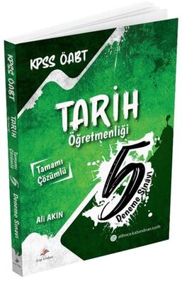 Dizgi Kitap 2021 ÖABT Tarih Öğretmenliği 5 Deneme - 1