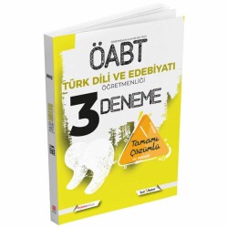 2022 ÖABT Türk Dili ve Edebiyatı Öğretmenliği 3 Deneme Çözümlü - İndeks Akademi Yayıncılık