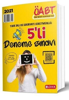 Lider Plus Yayınları 2021 ÖABT Türk Dili ve Edebiyatı Öğretmenliği 5`li Deneme Sınavı - 1