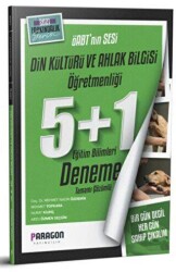 Paragon Yayıncılık 2021 ÖABT DKAB Din Kültürü ve Ahlak Bilgisi 5+1 Çözümlü Deneme Sınavı - Paragon Yayıncılık