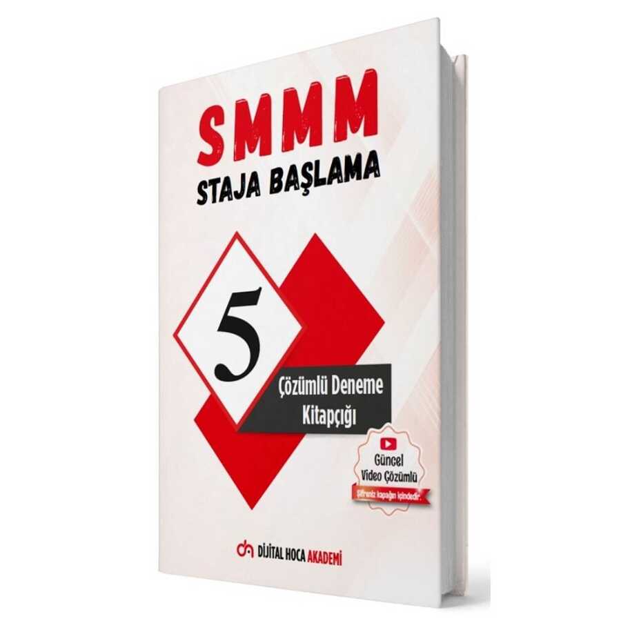SMMM Staja Başlama Video Çözümlü 5 Deneme Kitapçığı