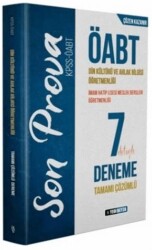 2021 Son Prova ÖABT Din Kültürü ve Ahlak Bilgisi 7 Detaylı Tamamı Çözümlü Deneme Çözen Kazanır - Yedi Beyza Yayınları