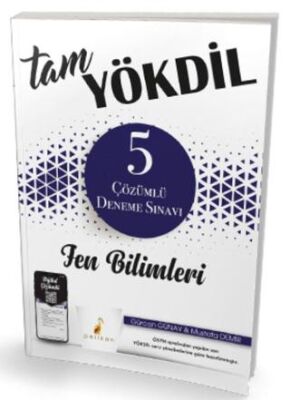 Pelikan Tıp Teknik Yayıncılık Tam YÖKDİL Fen Bilimleri Dijital Çözümlü 5 Deneme Sınavı - 1