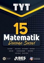 Beş Seçenek YKS TYT Matematik 15 Deneme Sınavı Video Çözümlü - Beş Seçenek Yayınları