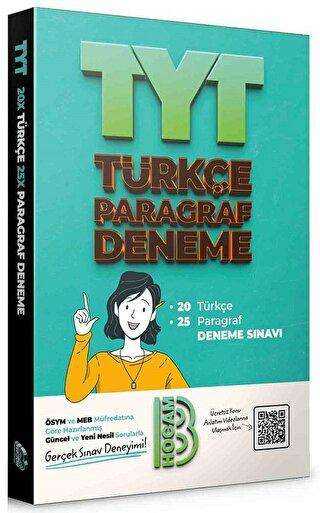 Benim Hocam Yayınları YKS TYT 20 Türkçe - 25 Paragraf Deneme Sınavı