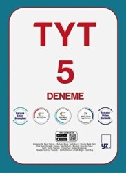 YZ YKS TYT 5 Deneme Sınavı Video Çözümlü - YZ Yayınları