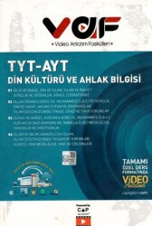 TYT AYT Din Kültürü ve Ahlak Bilgisi Video Anlatım Fasikülleri - Çap Yayınları