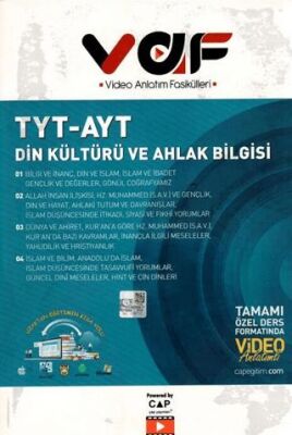 TYT AYT Din Kültürü ve Ahlak Bilgisi Video Anlatım Fasikülleri - 1