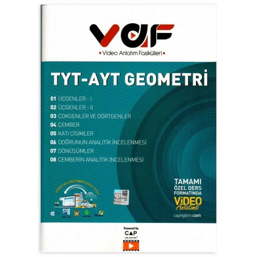 2021 TYT AYT Geometri Video Anlatımlı Fasiküller Çap Yayınları