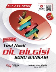 Nitelik Yayınları Nitelik YKS TYT AYT KPSS Yeni Nesil Dil Bilgisi Soru Bankası Video Çözümlü - Nitelik Yayınları
