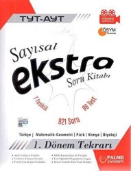 Palme YKS TYT AYT Sayısal Ekstra Soru Kitabı 1. Dönem Tekrarı - Palme Yayınları
