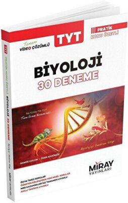 Miray Yayınları TYT Biyoloji 30 Deneme - 1