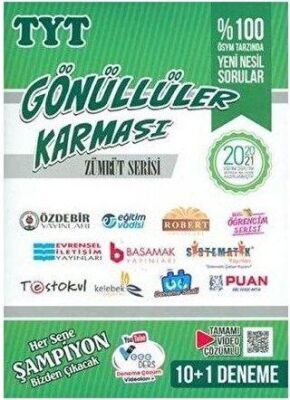 Gönüllüler Karması TYT Deneme Zümrüt Serisi - 1
