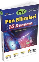 Aydın Yayınları TYT Fen Bilimleri 15 Deneme - Aydın Yayınları