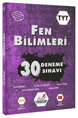 Kondisyon Yayınları TYT Fen Bilimleri 30 Deneme - 1