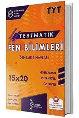 Bilinçsel Yayınları TYT Testmatik Fen Bilimleri Deneme Sınavları - 1