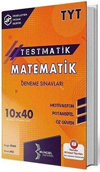 Bilinçsel Yayınları 2021 TYT Testmatik Matematik Deneme Sınavları