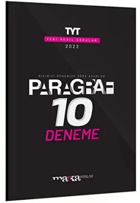 Marka Yayınları 2020 TYT Paragraf Yeni Nesil 10 Deneme - 1