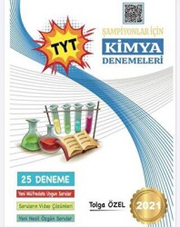 Eylül Kitabevi 2021 TYT Şampiyonlar İçin Kimya Denemeleri - Eylül Kitabevi