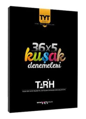 Marka Yayınları 2021 TYT Tarih Kolaydan Zora 36 Kuşak Deneme - 1