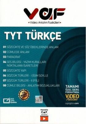 TYT Türkçe Video Anlatım Fasikülleri - 1